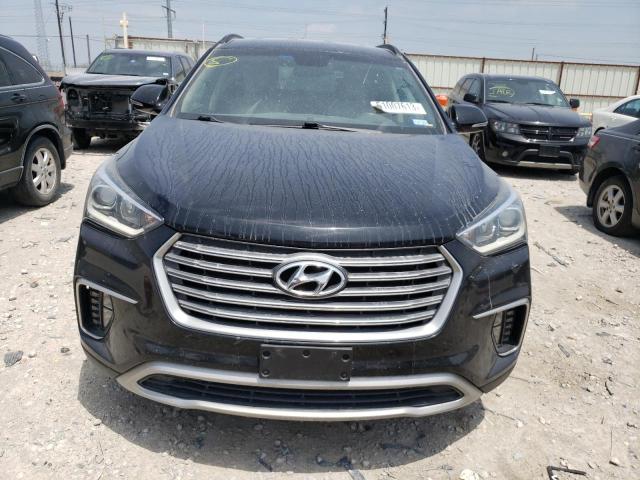 KM8SN4HF8HU168351 - 2017 HYUNDAI SANTA FE SE BLACK photo 5