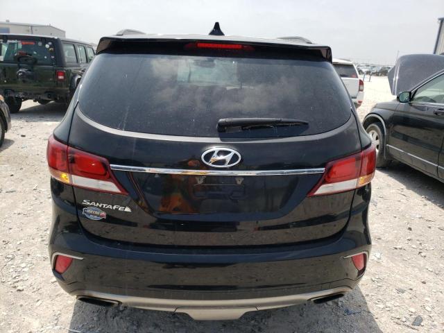 KM8SN4HF8HU168351 - 2017 HYUNDAI SANTA FE SE BLACK photo 6