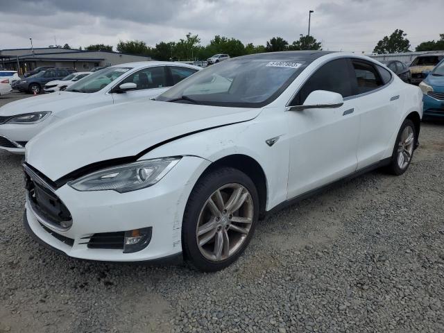 5YJSA1CN2DFP13332 - 2013 TESLA MODEL S Ağ foto 1