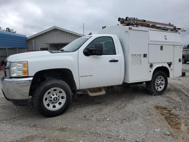 1GB3CZCG8CF232319 - 2012 CHEVROLET SILVERADO C3500 WHITE photo 1