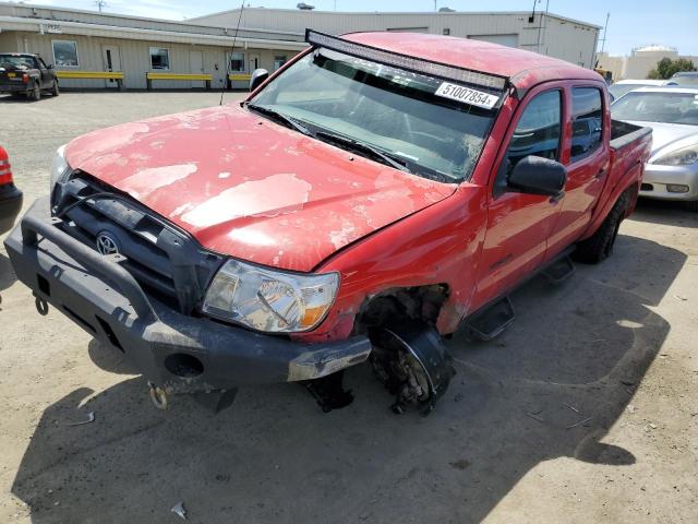 5TEJU62N87Z398556 - 2007 TOYOTA TACOMA DOUBLE CAB PRERUNNER RED photo 1