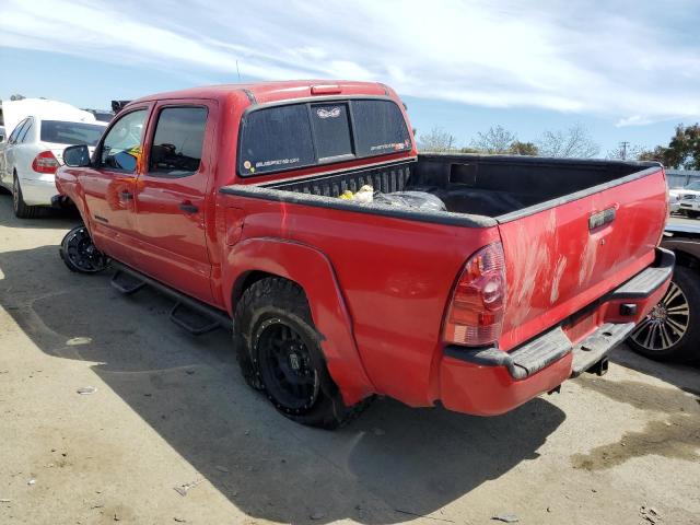 5TEJU62N87Z398556 - 2007 TOYOTA TACOMA DOUBLE CAB PRERUNNER RED photo 2