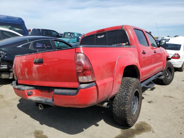 5TEJU62N87Z398556 - 2007 TOYOTA TACOMA DOUBLE CAB PRERUNNER RED photo 3