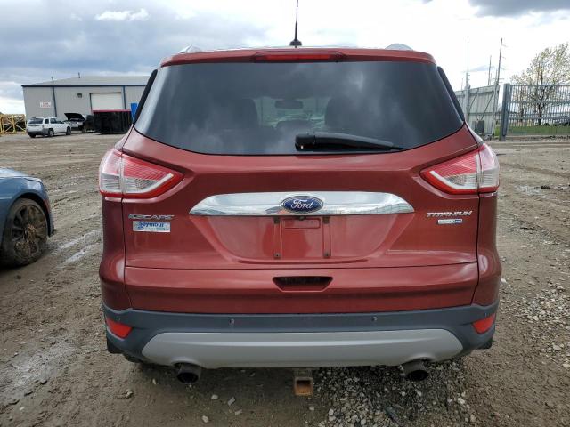 1FMCU9J98EUB14469 - 2014 FORD ESCAPE TITANIUM BURGUNDY photo 6