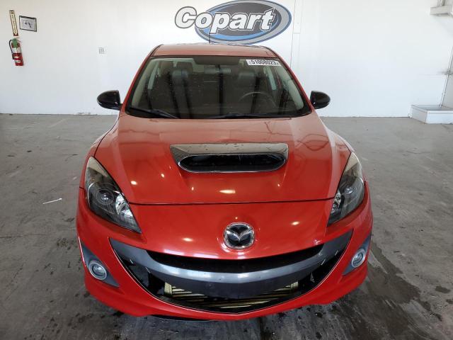 JM1BL1L38D1715846 - 2013 MAZDA SPEED 3 RED photo 5