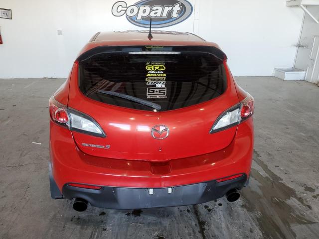JM1BL1L38D1715846 - 2013 MAZDA SPEED 3 RED photo 6