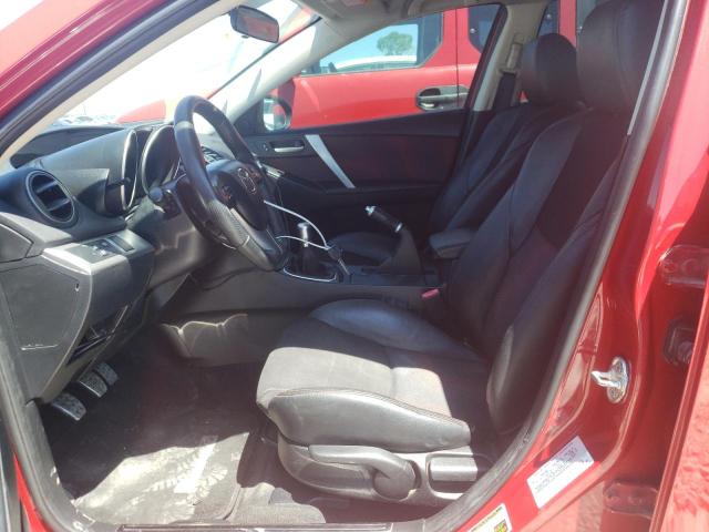 JM1BL1L38D1715846 - 2013 MAZDA SPEED 3 RED photo 7