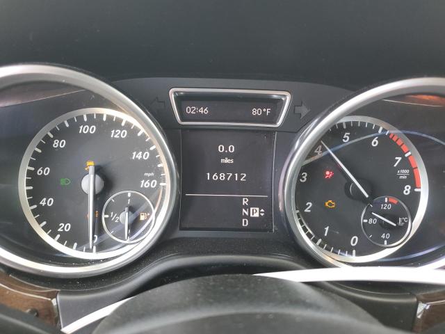 4JGDA5HB2CA002098 - 2012 MERCEDES-BENZ ML 350 4MATIC WHITE photo 9