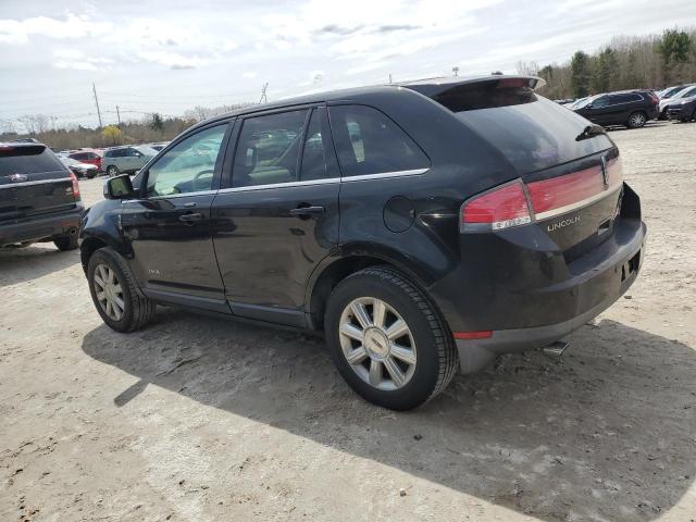 2LMDU88C38BJ32926 - 2008 LINCOLN MKX BLACK photo 2