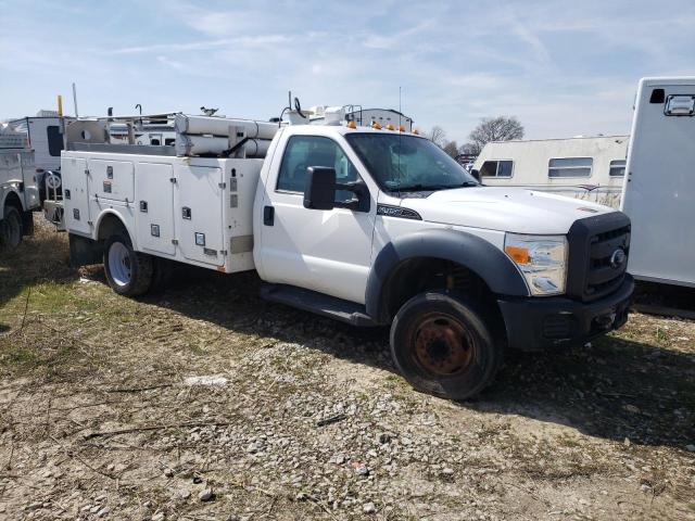 1FDUF4GYXCEC02012 - 2012 FORD F450 SUPER DUTY WHITE photo 4