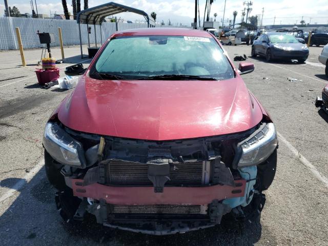 1G1ZE5SX2JF135343 - 2018 CHEVROLET MALIBU PREMIER RED photo 5