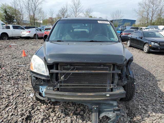 2HKYF18454H573564 - 2004 HONDA PILOT EX BLACK photo 5