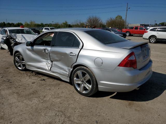 3FAHP0KC0BR124803 - 2011 FORD FUSION SPORT SILVER photo 2