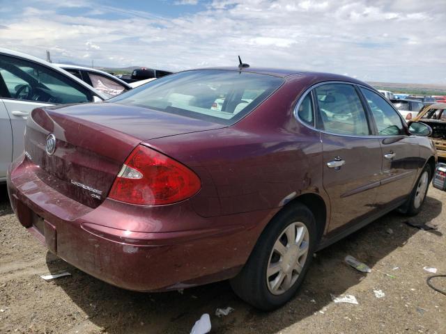 2G4WC582271115956 - 2007 BUICK LACROSSE CX BURGUNDY photo 3