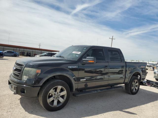 1FTFW1ET4DKG46346 - 2013 FORD F150 SUPERCREW BLACK photo 1