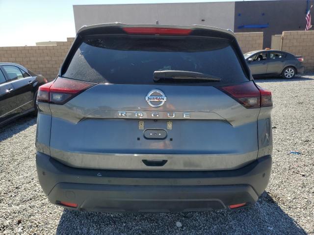 5N1AT3AA5MC848282 - 2021 NISSAN ROGUE S GRAY photo 6