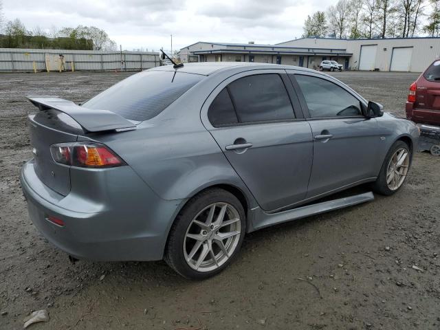 JA32U8FW5FU005668 - 2015 MITSUBISHI LANCER GT GRAY photo 3