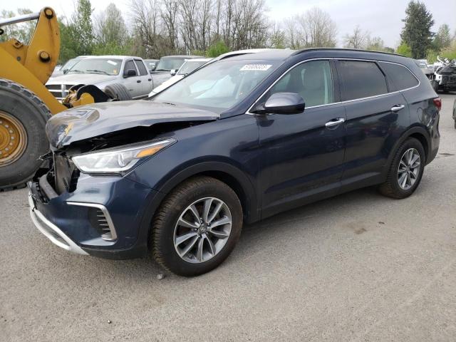 KM8SMDHF6HU209904 - 2017 HYUNDAI SANTA FE SE CHARCOAL photo 1