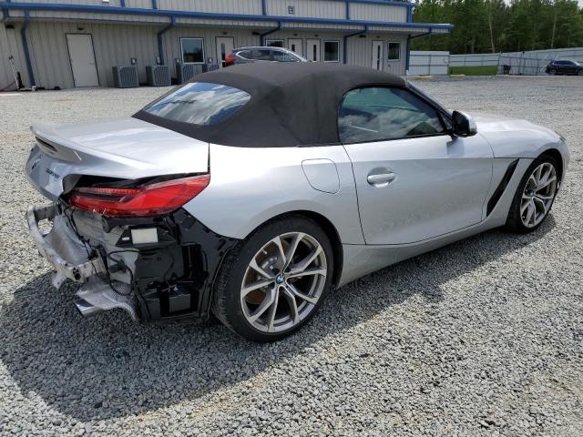 WBAHF3C02LWW73627 - 2020 BMW Z4 SDRIVE30I SILVER photo 3