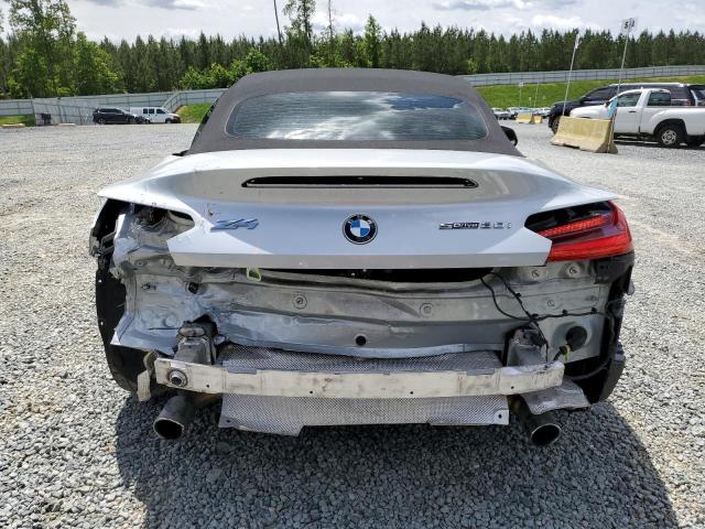 WBAHF3C02LWW73627 - 2020 BMW Z4 SDRIVE30I SILVER photo 6