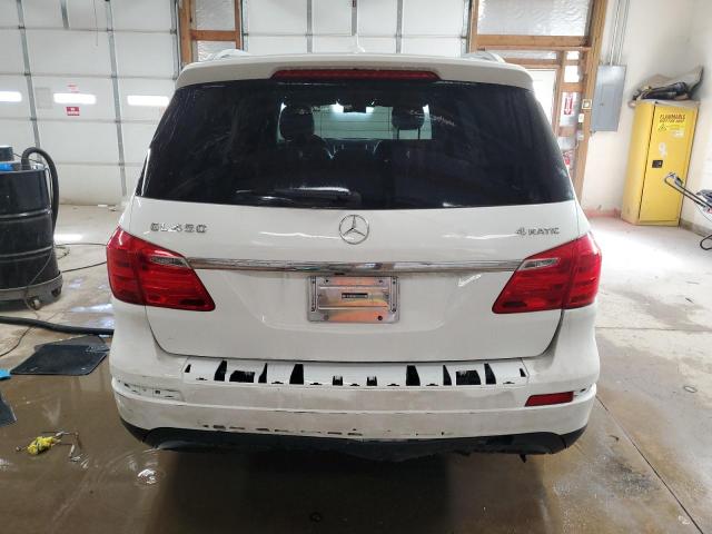 4JGDF6EE0FA474486 - 2015 MERCEDES-BENZ GL 450 4MATIC WHITE photo 6