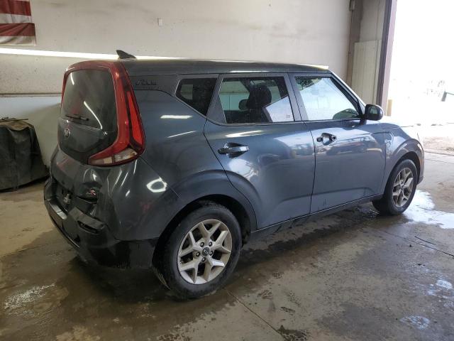 KNDJ23AUXL7052698 - 2020 KIA SOUL LX GRAY photo 3