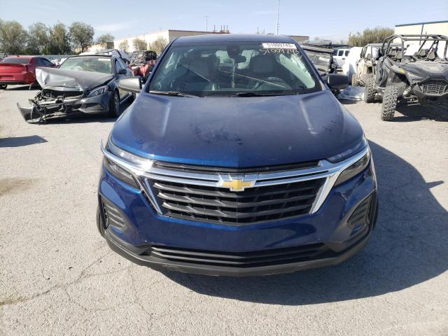 3GNAXHEV7NS210833 - 2022 CHEVROLET EQUINOX LS BLUE photo 5