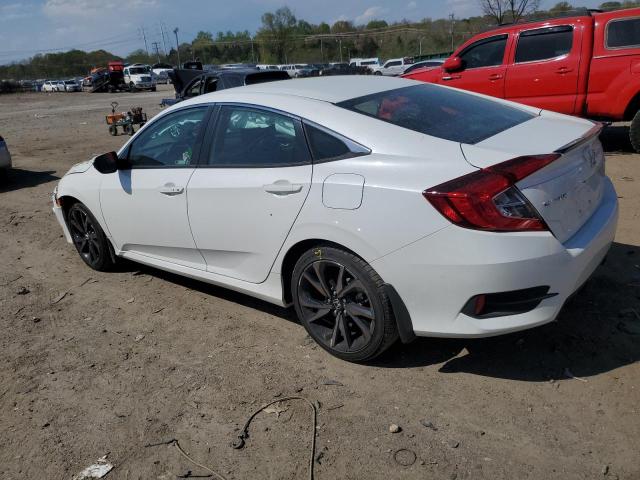 2HGFC2F88KH547608 - 2019 HONDA CIVIC SPORT WHITE photo 2