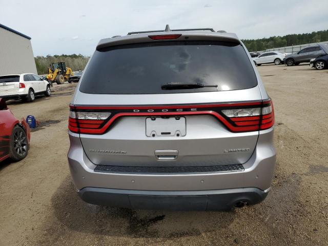 1C4RDHDG2EC344579 - 2014 DODGE DURANGO LIMITED SILVER photo 6