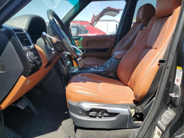 SALMP1E49CA377500 - 2012 LAND ROVER RANGE ROVE AUTOBIOGRAPHY BLACK photo 7