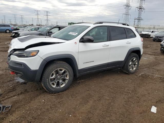 1C4PJMBN6KD274438 - 2019 JEEP CHEROKEE TRAILHAWK WHITE photo 1
