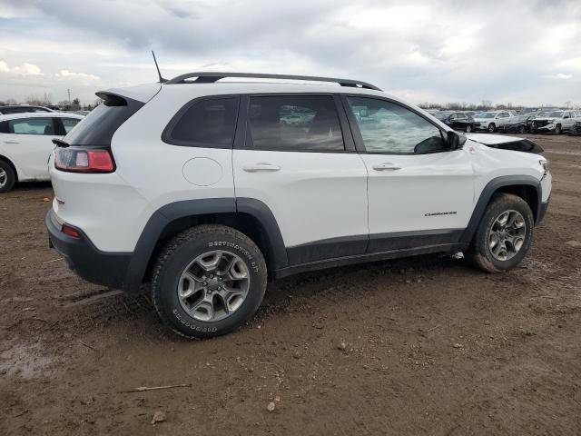 1C4PJMBN6KD274438 - 2019 JEEP CHEROKEE TRAILHAWK WHITE photo 3
