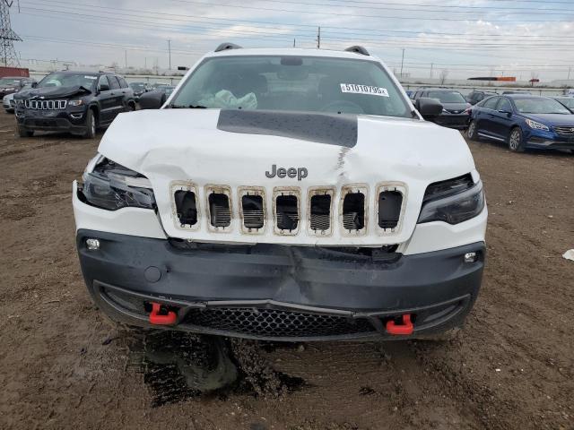 1C4PJMBN6KD274438 - 2019 JEEP CHEROKEE TRAILHAWK WHITE photo 5