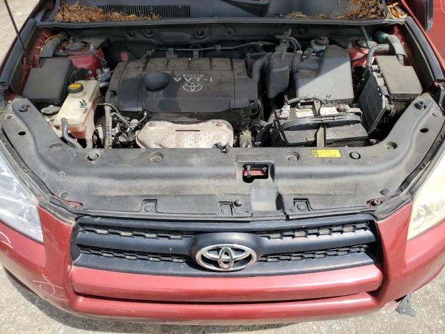 JTMBF4DV5AD022123 - 2010 TOYOTA RAV4 RED photo 12