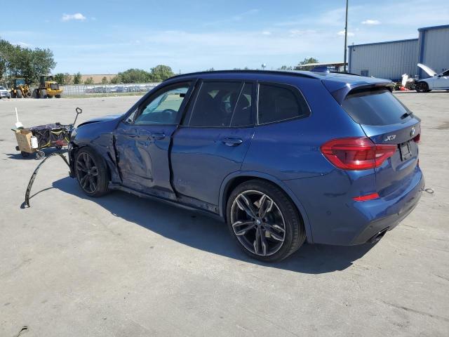 5UXTS3C56J0Y94232 - 2018 BMW X3 XDRIVEM40I BLUE photo 2