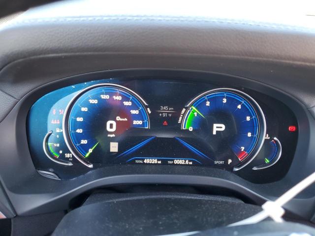 5UXTS3C56J0Y94232 - 2018 BMW X3 XDRIVEM40I Синий фото 9