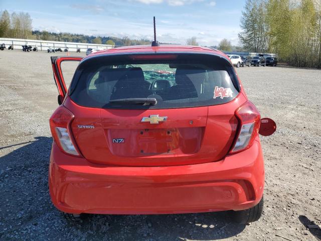 KL8CB6SA2KC749277 - 2019 CHEVROLET SPARK LS RED photo 6