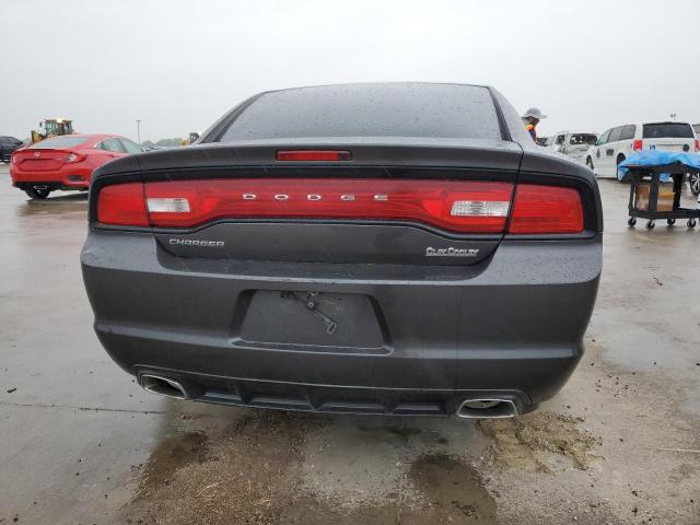 2C3CDXBG4DH660343 - 2013 DODGE CHARGER SE GRAY photo 6