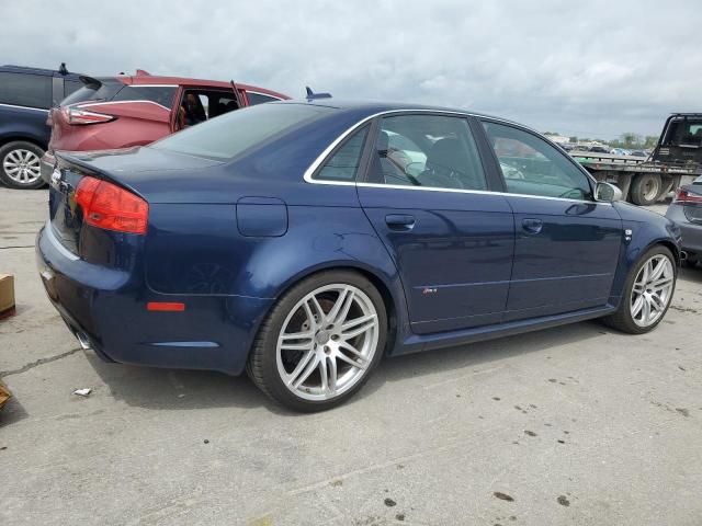 WUARU78E17N900006 - 2007 AUDI RS4 QUATTRO BLUE photo 3