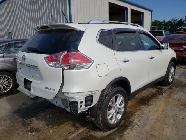 KNMAT2MV1GP730434 - 2016 NISSAN ROGUE S WHITE photo 4