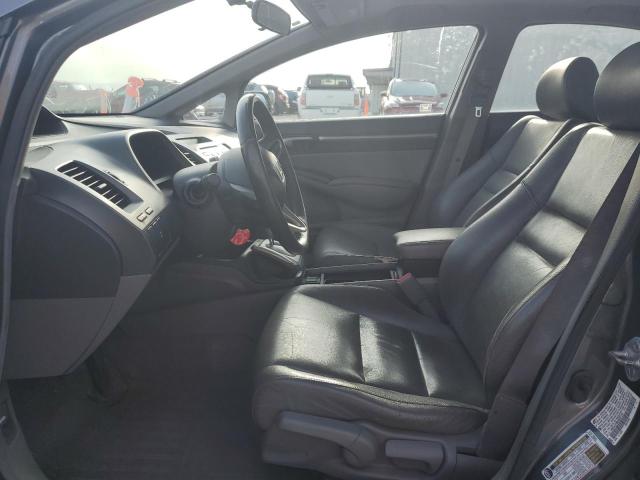 19XFA1F90AE021751 - 2010 HONDA CIVIC EXL ნაცრისფერი ფოტო 7