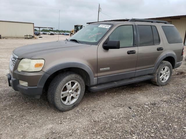 1FMEU63E06UB46481 - 2006 FORD EXPLORER XLT BROWN photo 1