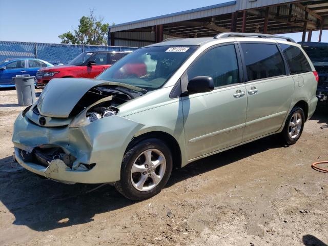 5TDKK4CC8AS330032 - 2010 TOYOTA SIENNA CE GREEN photo 1