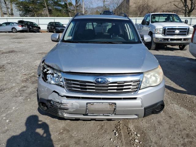 JF2SH63689H735281 - 2009 SUBARU FORESTER 2.5X PREMIUM SILVER photo 5