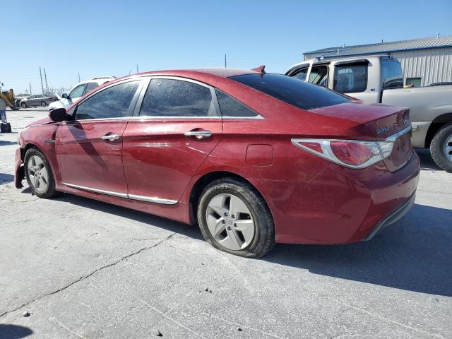 KMHEC4A43CA023045 - 2012 HYUNDAI SONATA HYBRID RED photo 2