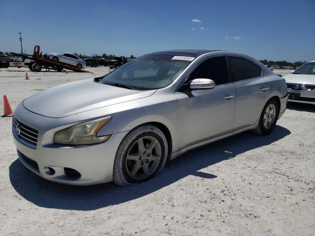 1N4AA51E79C851125 - 2009 NISSAN MAXIMA S SILVER photo 1