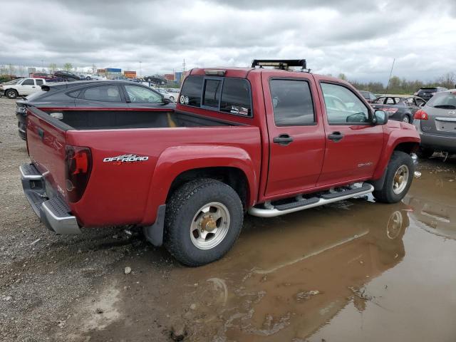 1GTDT136358163197 - 2005 GMC CANYON RED photo 3