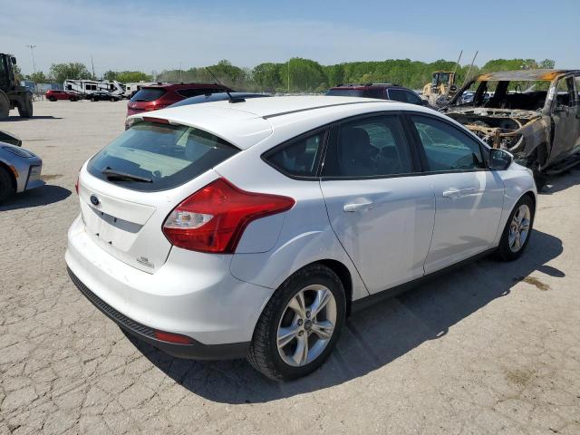 1FADP3K27EL284140 - 2014 FORD FOCUS SE WHITE photo 3