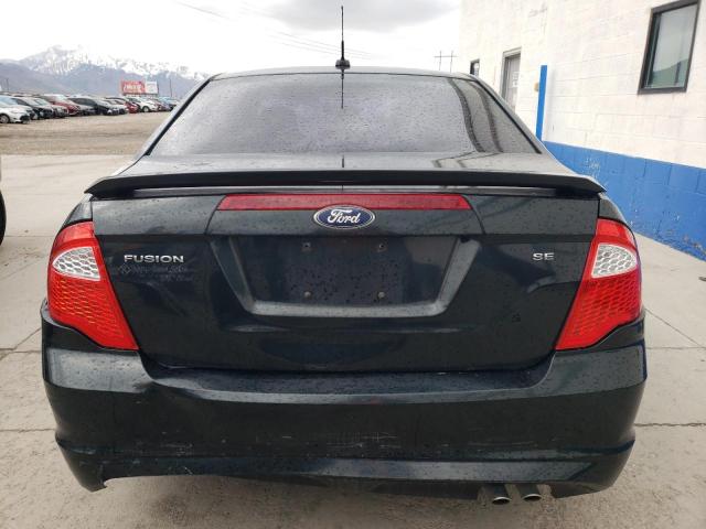 3FAHP0HA6AR378813 - 2010 FORD FUSION SE BLACK photo 6