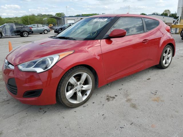 KMHTC6AD0EU183646 - 2014 HYUNDAI VELOSTER RED photo 1